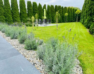 Ogród wykonan w Poznaniu